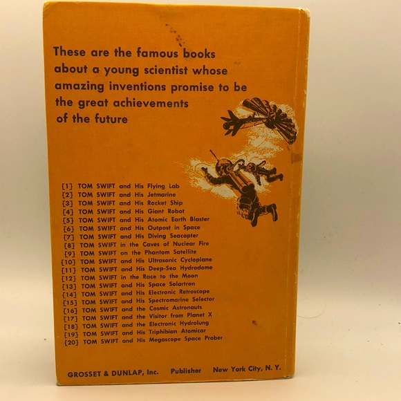 TOM SWIFT ELECTRONIC HYDROLUNG By Victor Appleton II - Picture 4 of 4